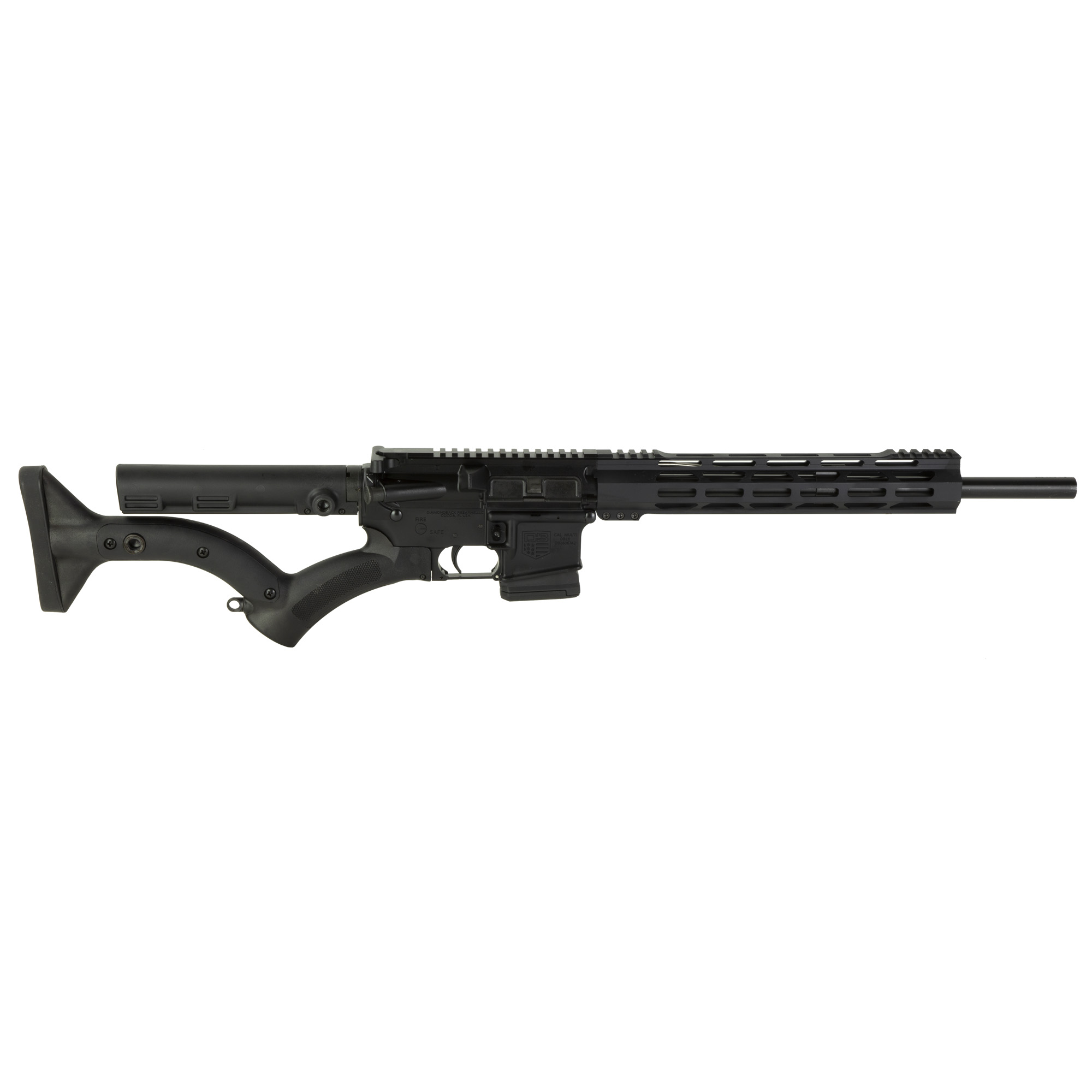 Diamondback DB15 5.56x45mm NATO 16in 10 Rounds Thordsen Featureless Finish