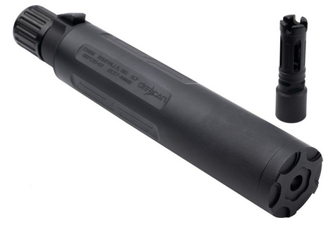 CMMG Defcan 57 Suppressor 5.7x28mm 4.6x30mm Direct Thread Lightweight
