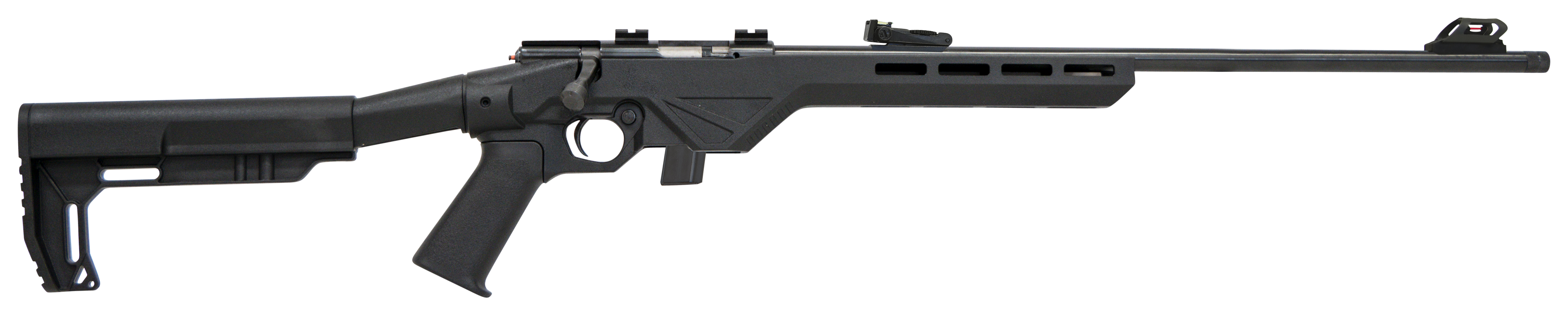 Citadel CIT22LRBLT Trakr  22 LR 10+1 18" Blued Steel Barrel & Receiver, Tactical Synthetic Black Synthetic Stock