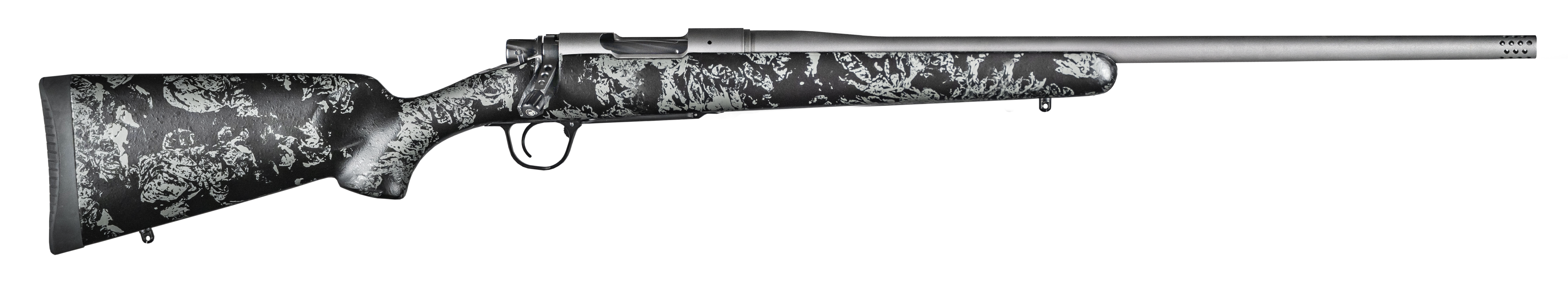 Christensen Arms 8010107200 Mesa FFT 6.5 Creedmoor 4+1 20" Threaded Barrel, Tungsten Gray Cerakote, Black with Gray Webbing Stock