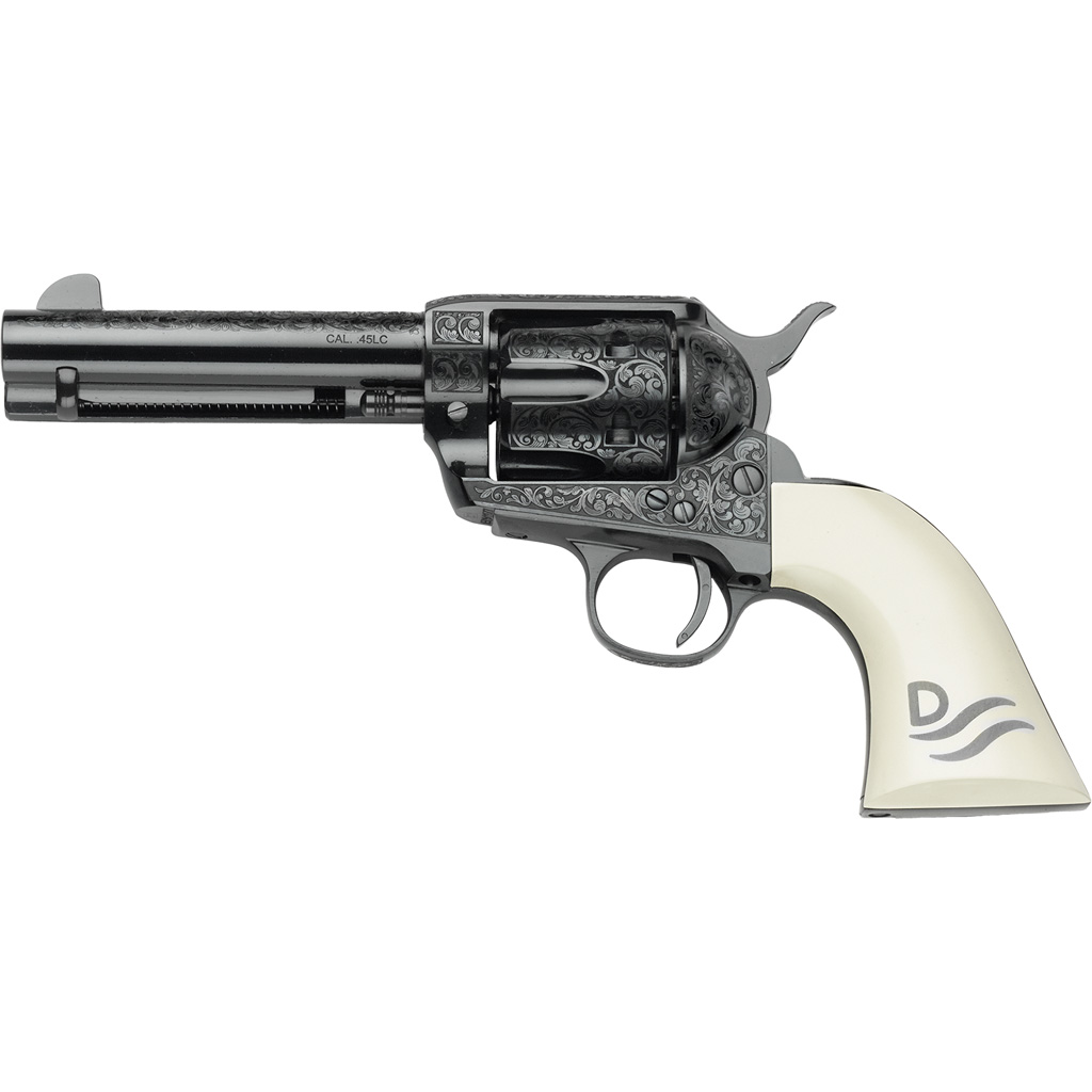 Pietta 1873 Red River Revolver 45 Long Colt 4.75 in. Ultra Ivory Grips