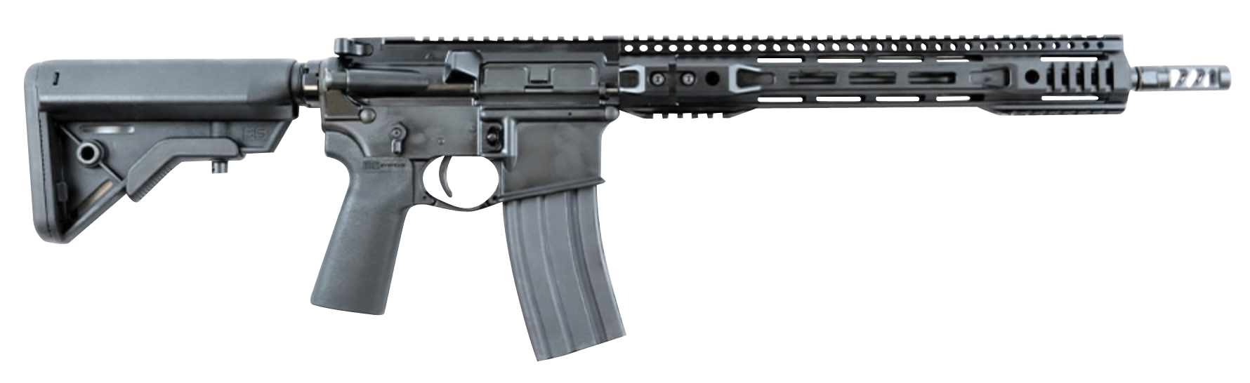 Franklin Armory 0010055BLK M4-HTF R3 XTD 350 Legend 16" 10+1 Black Hard Coat Anodized Black Adjustable B5 Bravo Stock Black B5 Grip