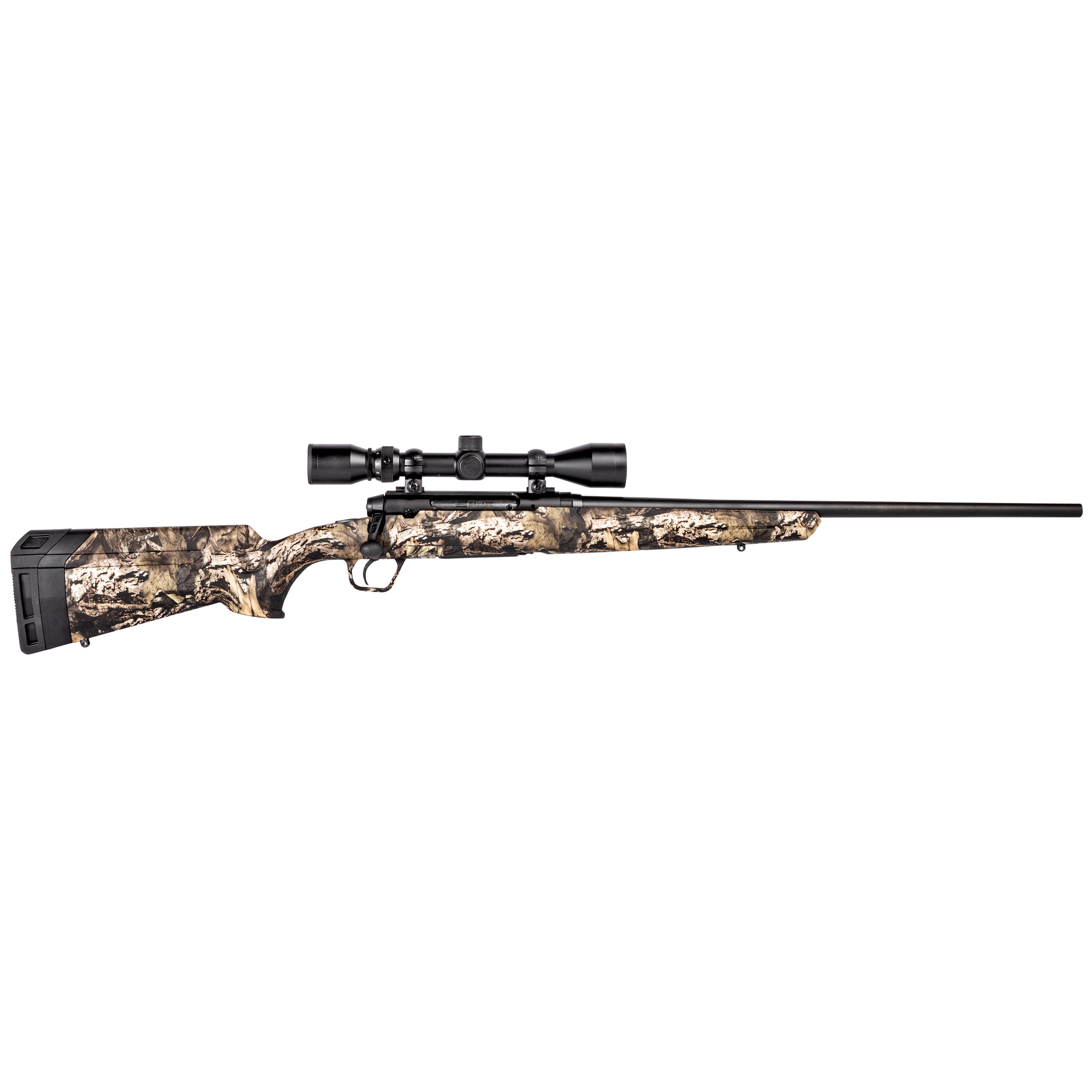 Savage Axis XP Camo Rifle 308 Win 22 in 4 Rounds Mossy Oak Breakup