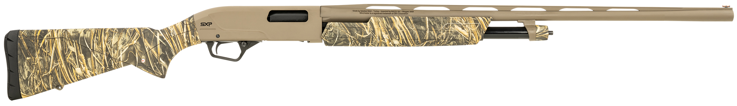 Winchester SXP Hybrid Hunter 12 Gauge 28in Realtree Max-7 Camo FDE