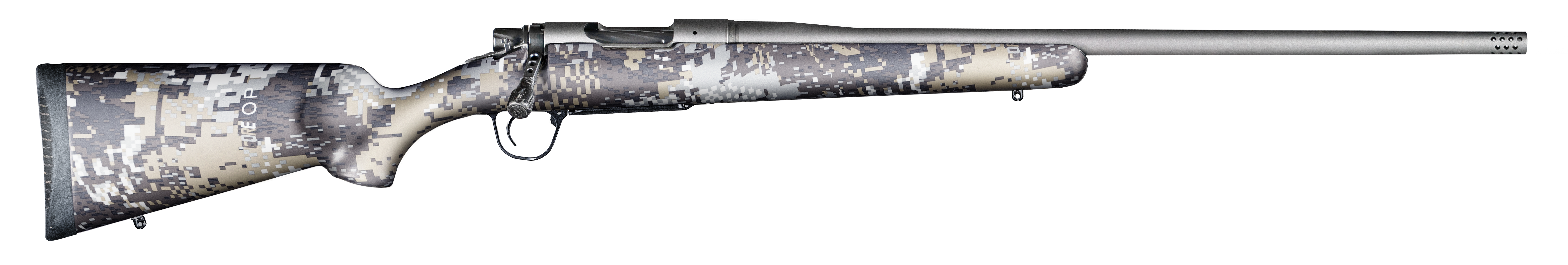 Christensen Arms 8010116600 Mesa FFT 6.5 PRC 4+1 20" Threaded Barrel, Tungsten Gray Cerakote, Sitka Elevate II Stock