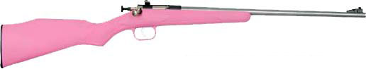 Keystone Crickett My First Rifle 22 LR 16 in. Pink Stainless