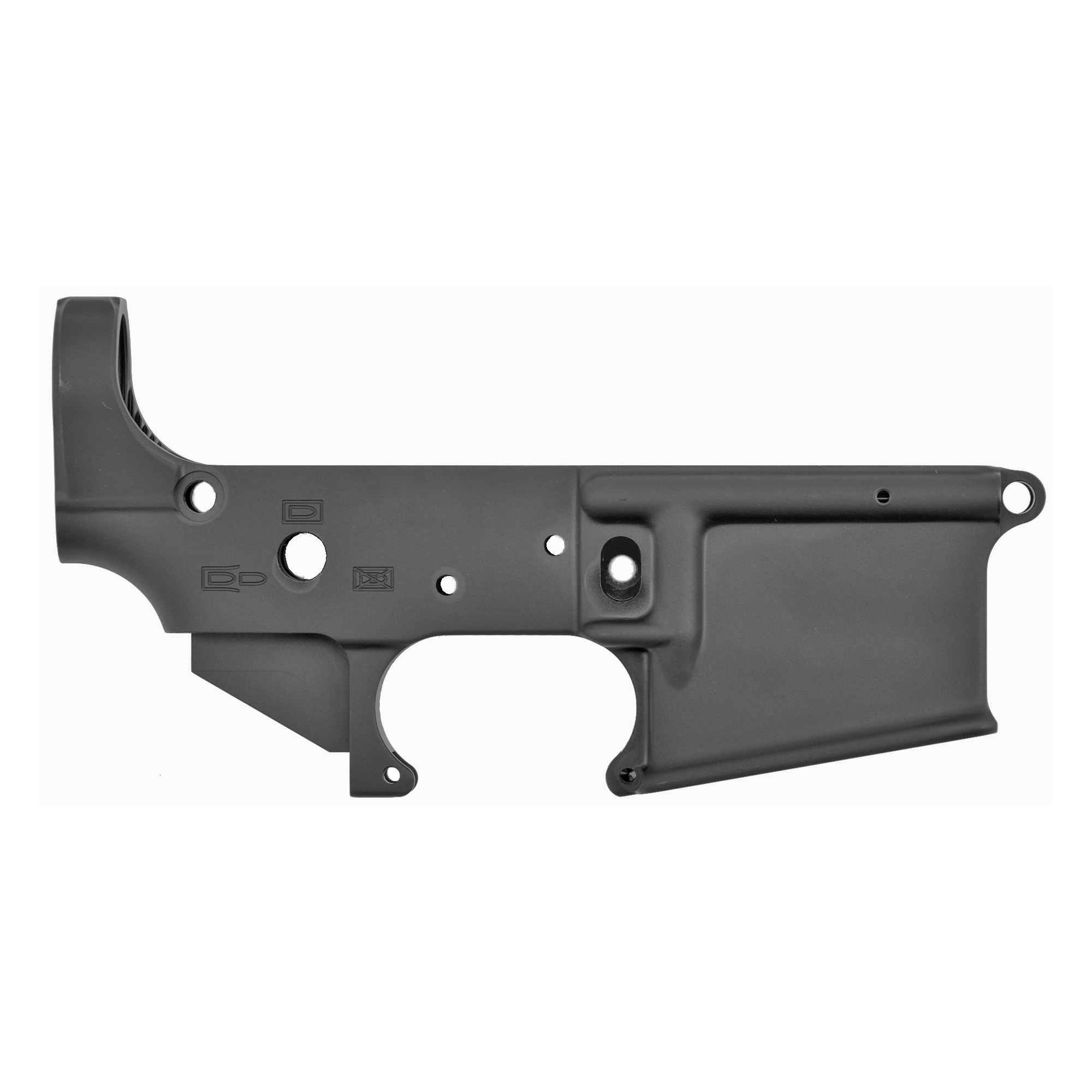 Spikes STLS029 PHU Spade Stripped Lower Receiver Multi-Caliber 7075-T6 Aluminum Black Anodized for AR-15