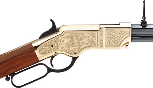 Henry H011D3 Original Deluxe 44-40 Win 24.5 inch 13 Rounds Polished Brass Walnut