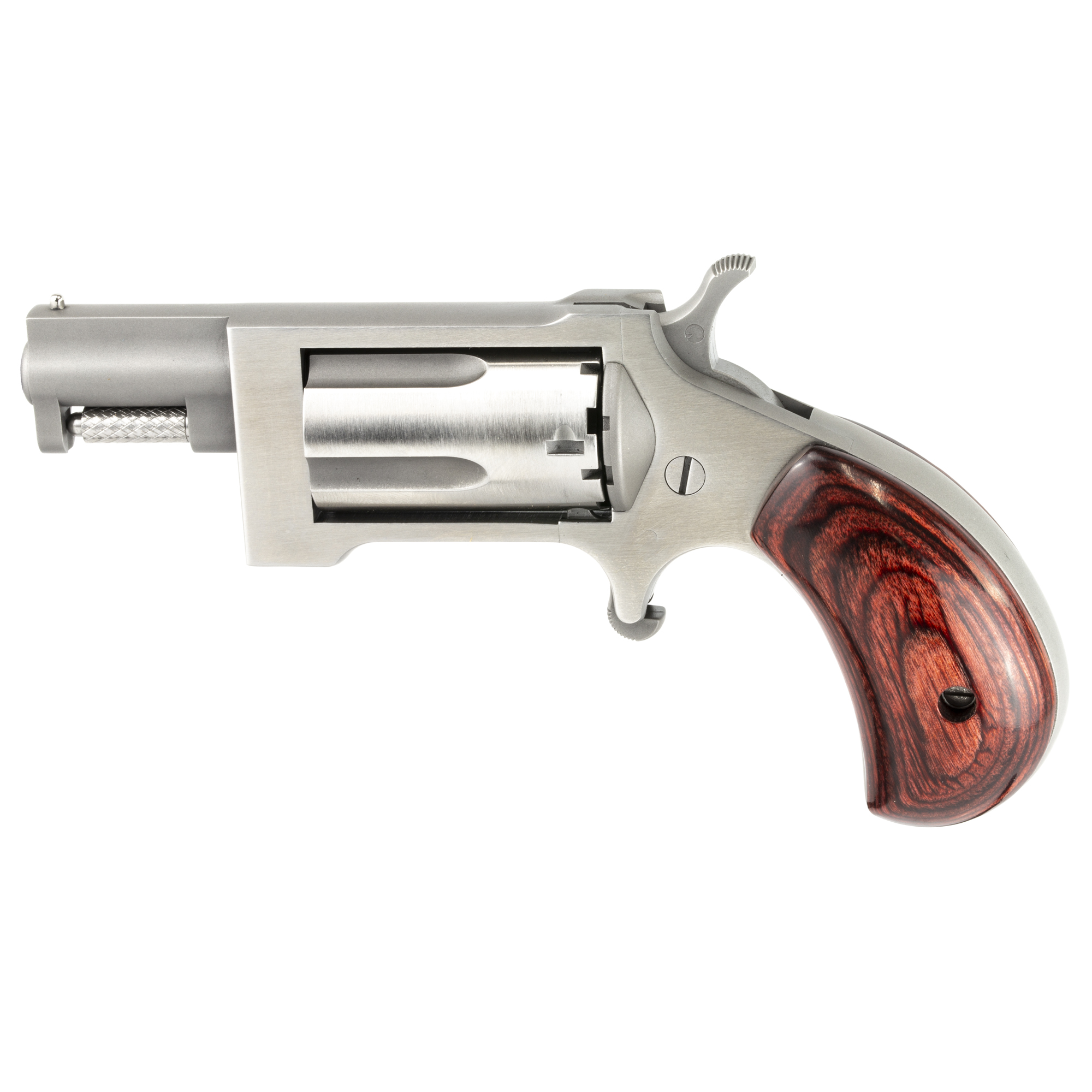 NAA Sidewinder Revolver 22 WMR Stainless/Wood 1.5 in. 5 rd.