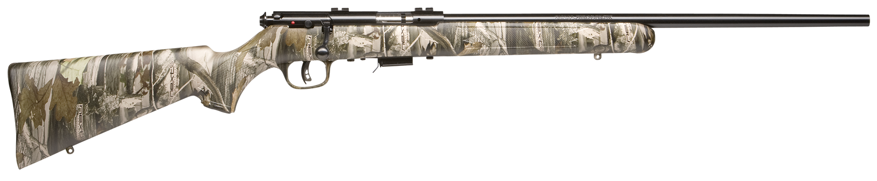 Savage Mark II Rifle 22 Long Rifle 21 inch 10 Round Camo Synthetic