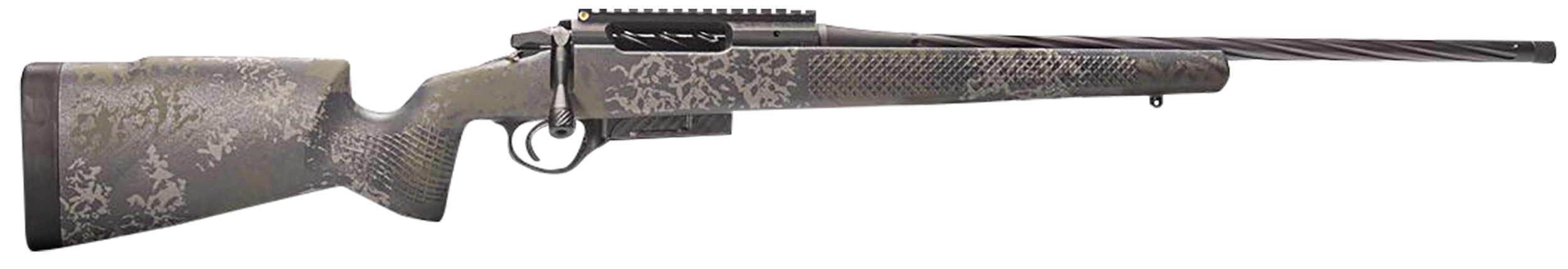 Seekins Precision 0011710075MS Havak Element  308 Win 5+1 21" Fluted, Black Barrel/Rec, Mountain Shadow Camo Synthetic Stock, Scope Mount