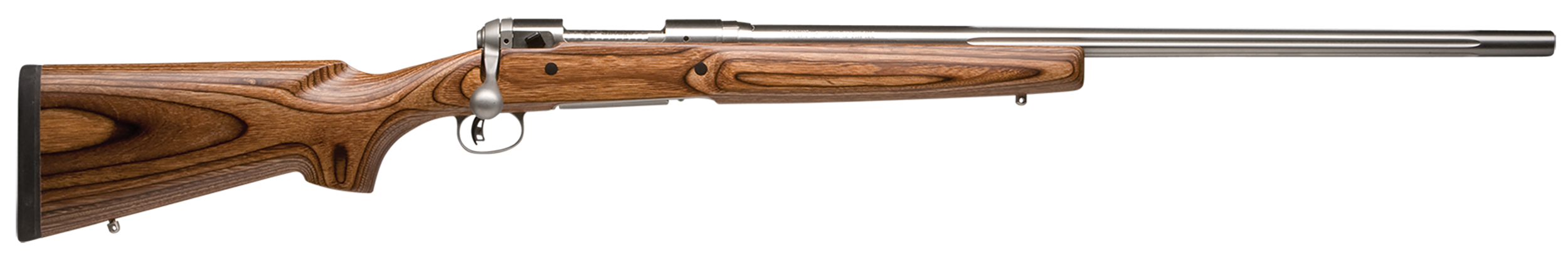 Savage Arms Model 12 Varminter 223 Remington 26 inch 4 round Stainless Brown Laminate