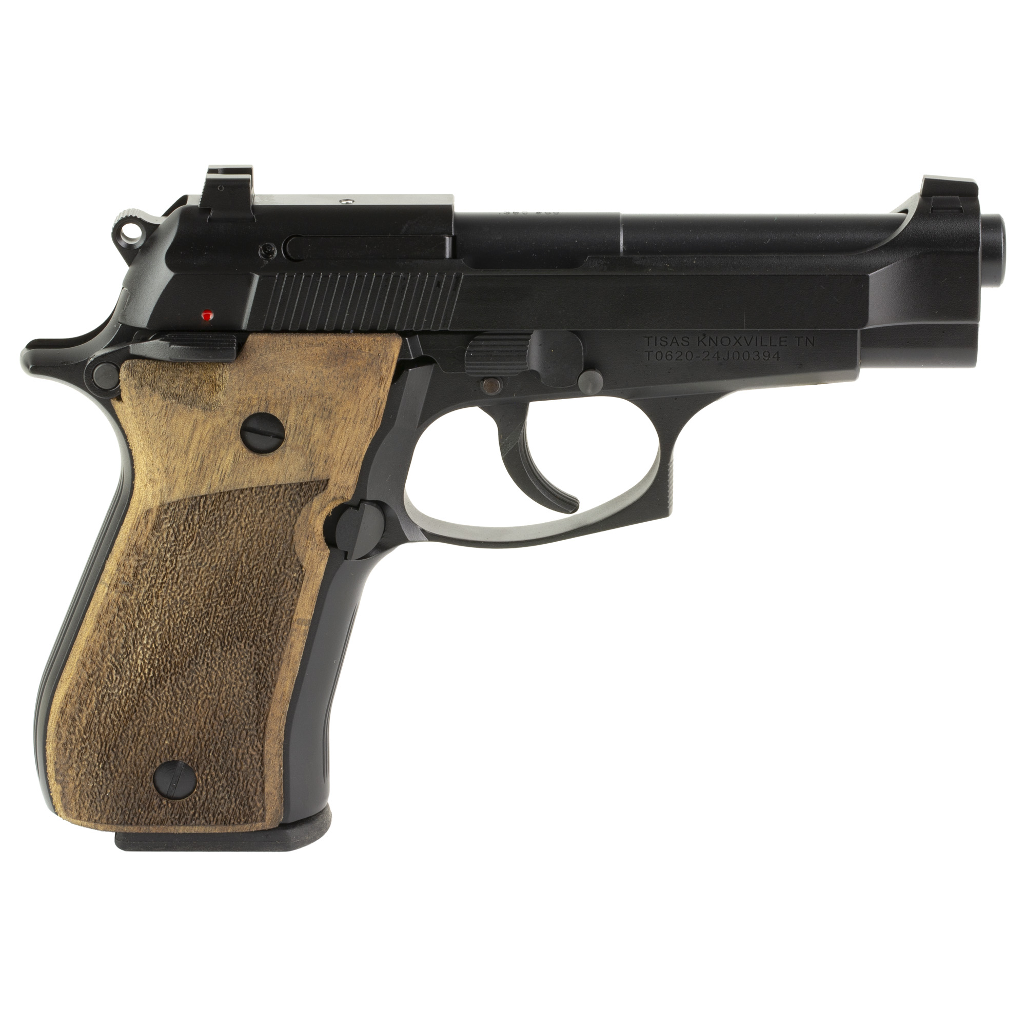 Tisas Fatih B380 Pistol - Black | .380 ACP | 3.98" Barrel | 13rd | Wood Grips