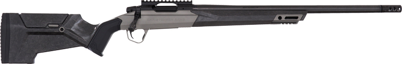 Christensen Arms 8011303000 Modern Hunting  7mm PRC 5+1 24" Carbon Fiber, Tungsten Gray Rec, Carbon Fiber Hunter Stock & Handguard, Muzzle Brake
