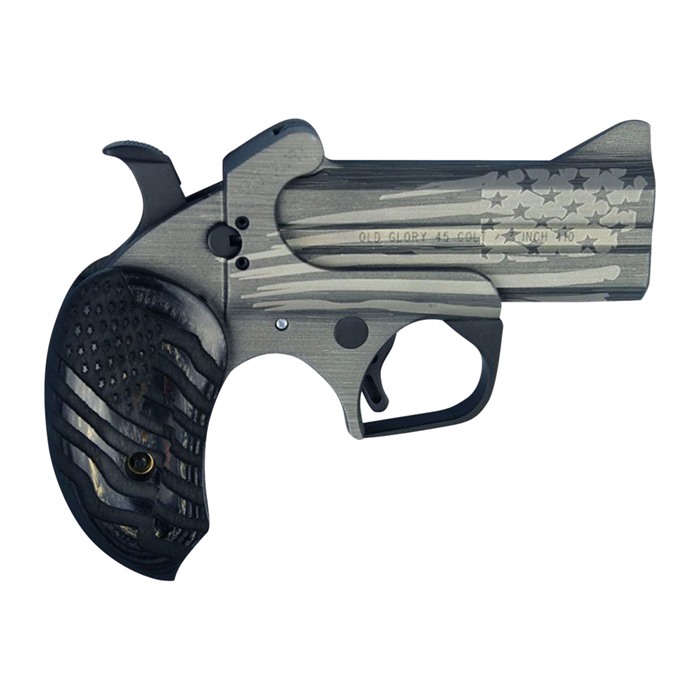 Bond Arms Old Glory #2 45 Colt (Long Colt), 3.5in. Barrel, 2rd - Gray (BAOG PACKAGE 2)