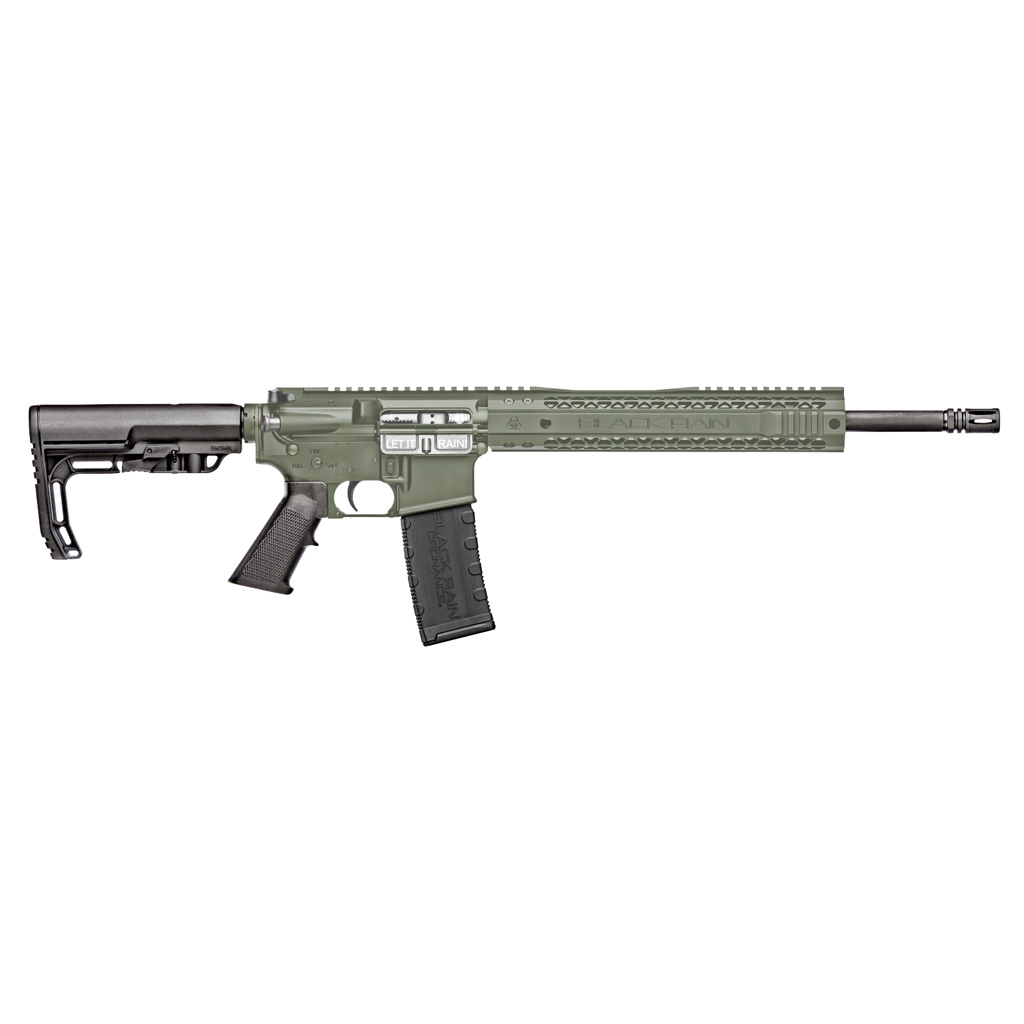 Black Rain Ordnance Spec-15 Sport Rifle 5.56 16 in. Jungle Green NJ Compliant