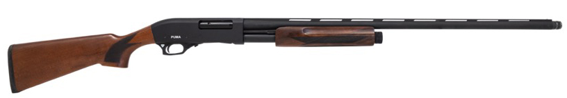 PUMA Pump Youth Field 20GA, 26in. Barrel, 4rd, Wood Stock & Forend - Black (FRPPA2026YWS)