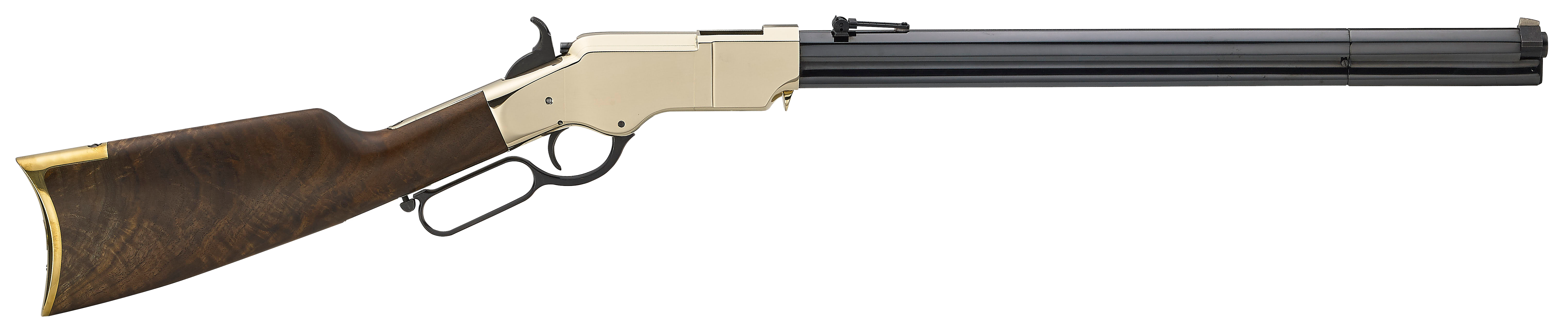 Henry Original Rare Carbine 44-40 Winchester 20.5 Inch 10 Rounds Brass Polished