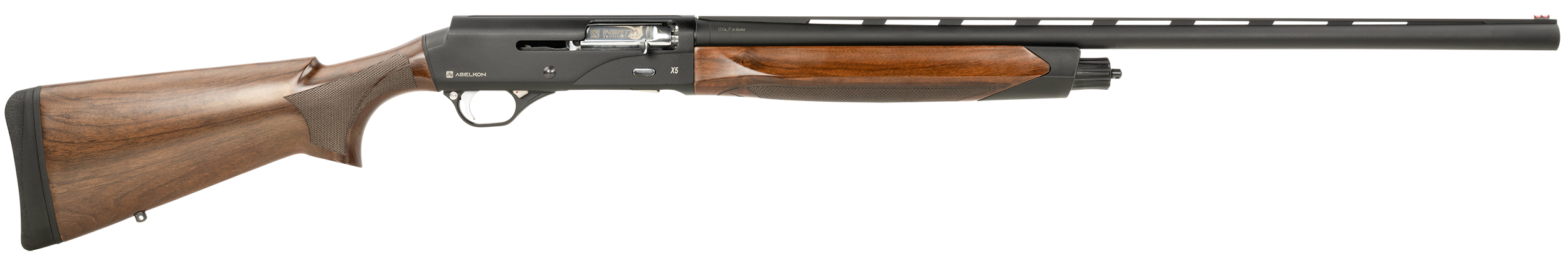TR Imports X5 12GA, 28in. Barrel, 4rd, Wood Stock & Forend - Black (X51228DB)