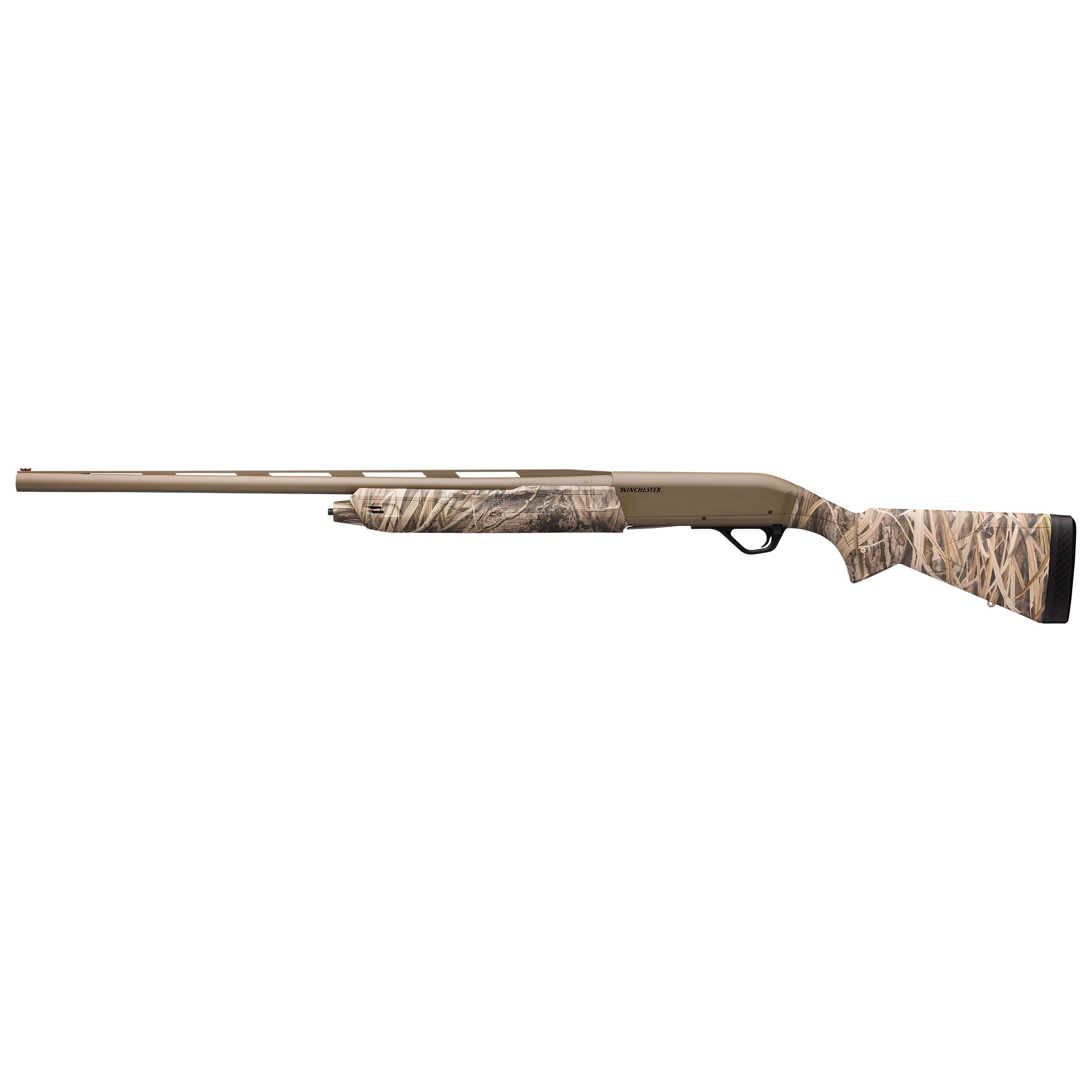 Winchester SX4 Waterfowl Hybrid Hunter 12 Gauge 28in FDE Mossy Oak Shadow Grass Habitat