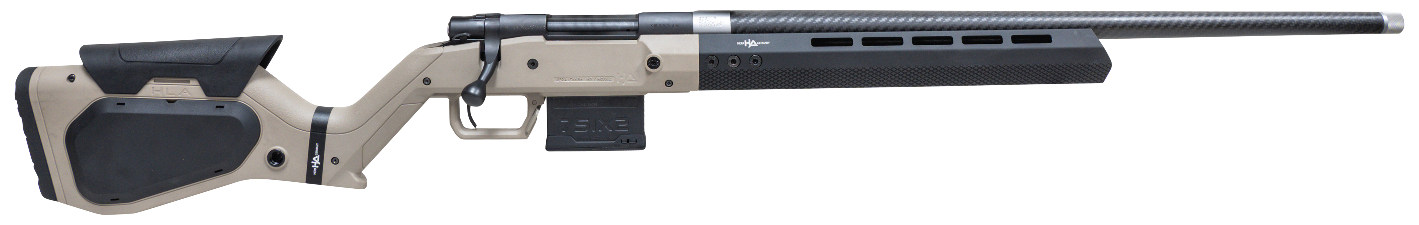 Howa M1500 Hera Rifle 308 Win. 22 in. Black Tan Standard H7