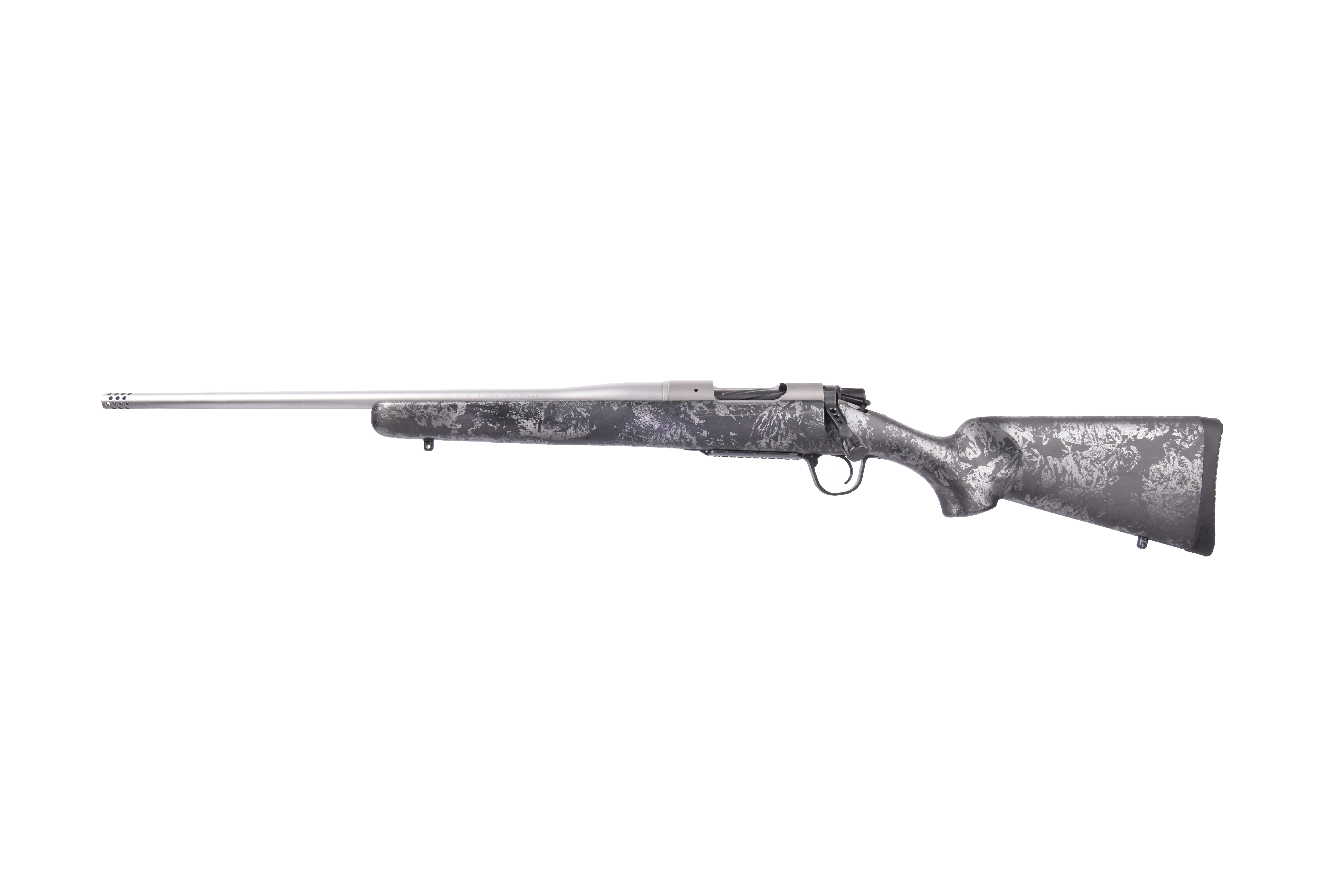 Christensen Arms Mesa FFT Titanium, 308 Winchester, 20in. Barrel, 4rd, CF Stock w/ Gray Accents, Ti Action, SS Barrel & Radial Muzzle Brake - Gray (NPN: 801-01134-00)