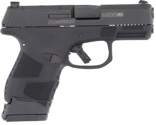Mossberg MC2sc 9mm Luger 3.4 Inch 14 Round Matte DLC Stainless Steel Optics Cut