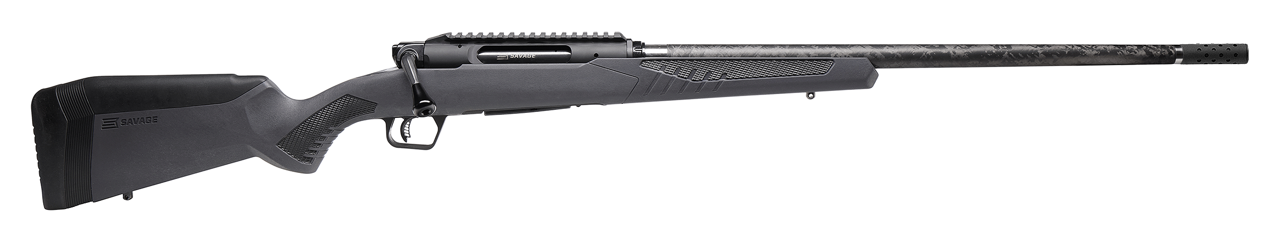 Savage Impulse Mountain Hunter 6.5 PRC 24 Inch 2 Rounds Gray Synthetic
