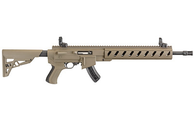 Ruger 10/22 Tactical 22 Long Rifle 16.12" 15 Rounds Flat Dark Earth