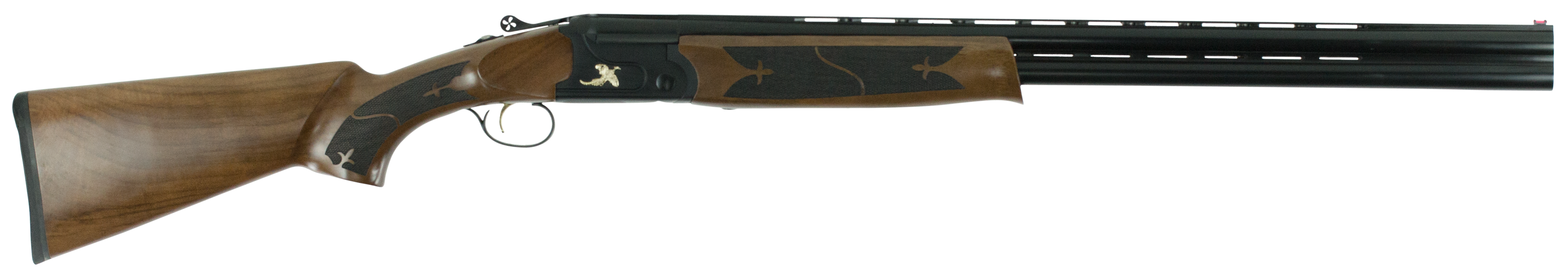 Hatfield Gun Company USF12W Field  Full Size 12 Gauge Break Open 3" 2rd 28" Blue Oxide Smooth Bore/Vent Rib Barrel, Black Aluminum Receiver, Fixed Turkish Walnut Stock,