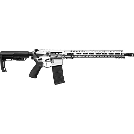 Patriot Ordnance Factory Wonder 5.56x45 NATO 16.5in 30rd Winter White Titanium Cerakote