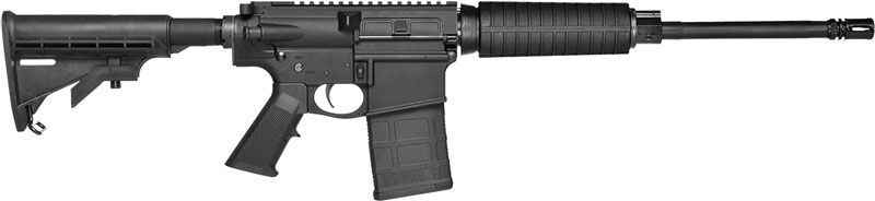 Del-Ton Echo 308 Forged Aluminum AR308 Rifle - Black | .308 WIN | 16" Heavy Profile Barrel | Carbine Handguard | M4 Stock | A2 Flash Hider | Optic Ready