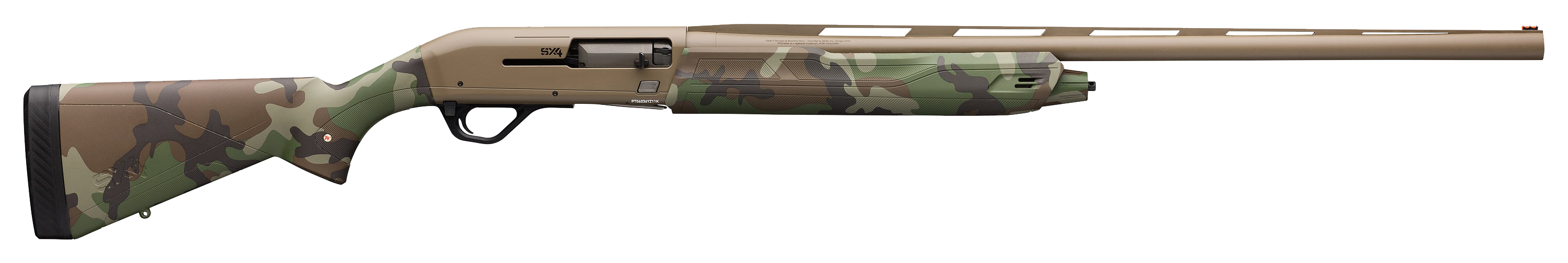 Winchester SX4 Hybrid Hunter 12 Gauge 26" 4 Rounds Flat Dark Earth Cerakote Woodland Camo