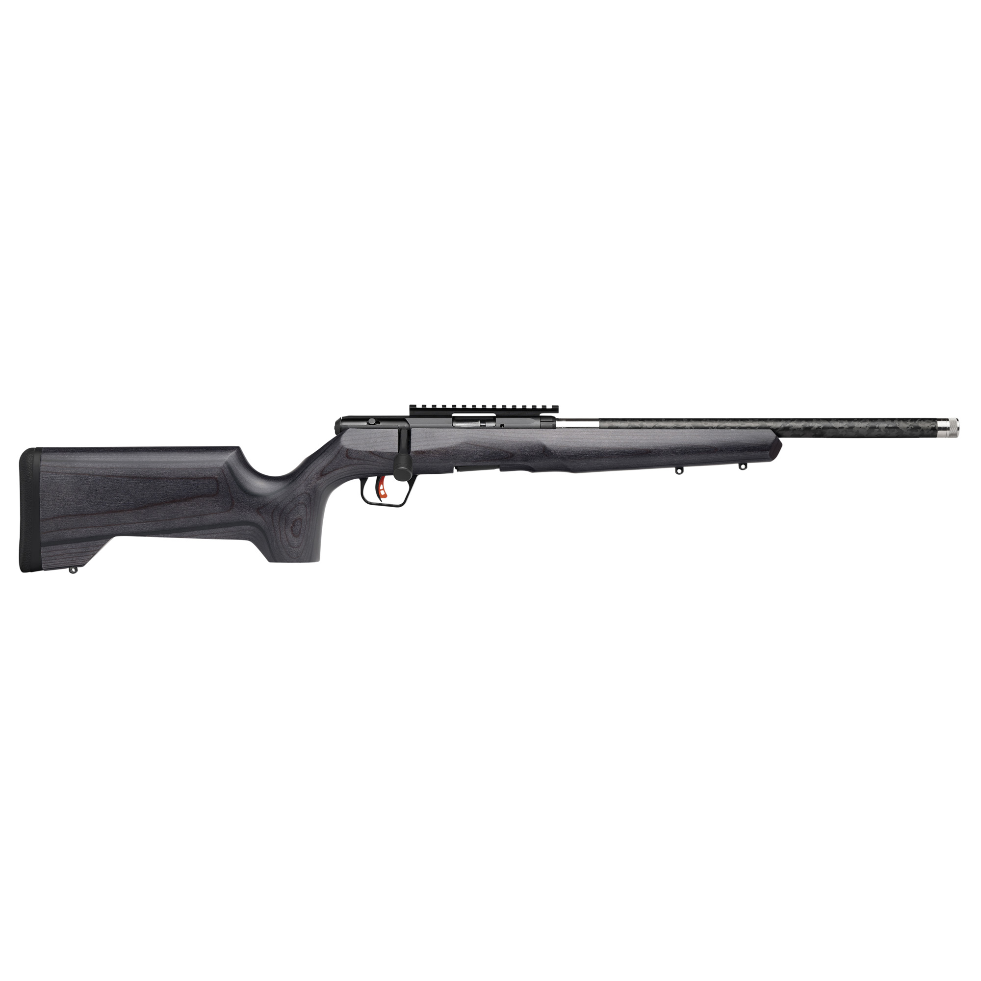Savage Arms Timberlite 17 HMR 18 Inch 10 Rounds Matte CarbonWood Laminate