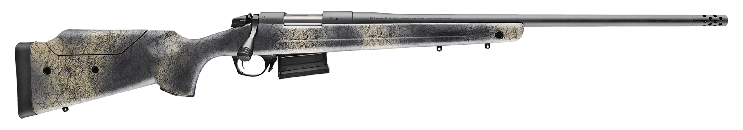 Bergara B-14 Wilderness Terrain 28 Nosler 26in 5 Rounds Sniper Gray Cerakote
