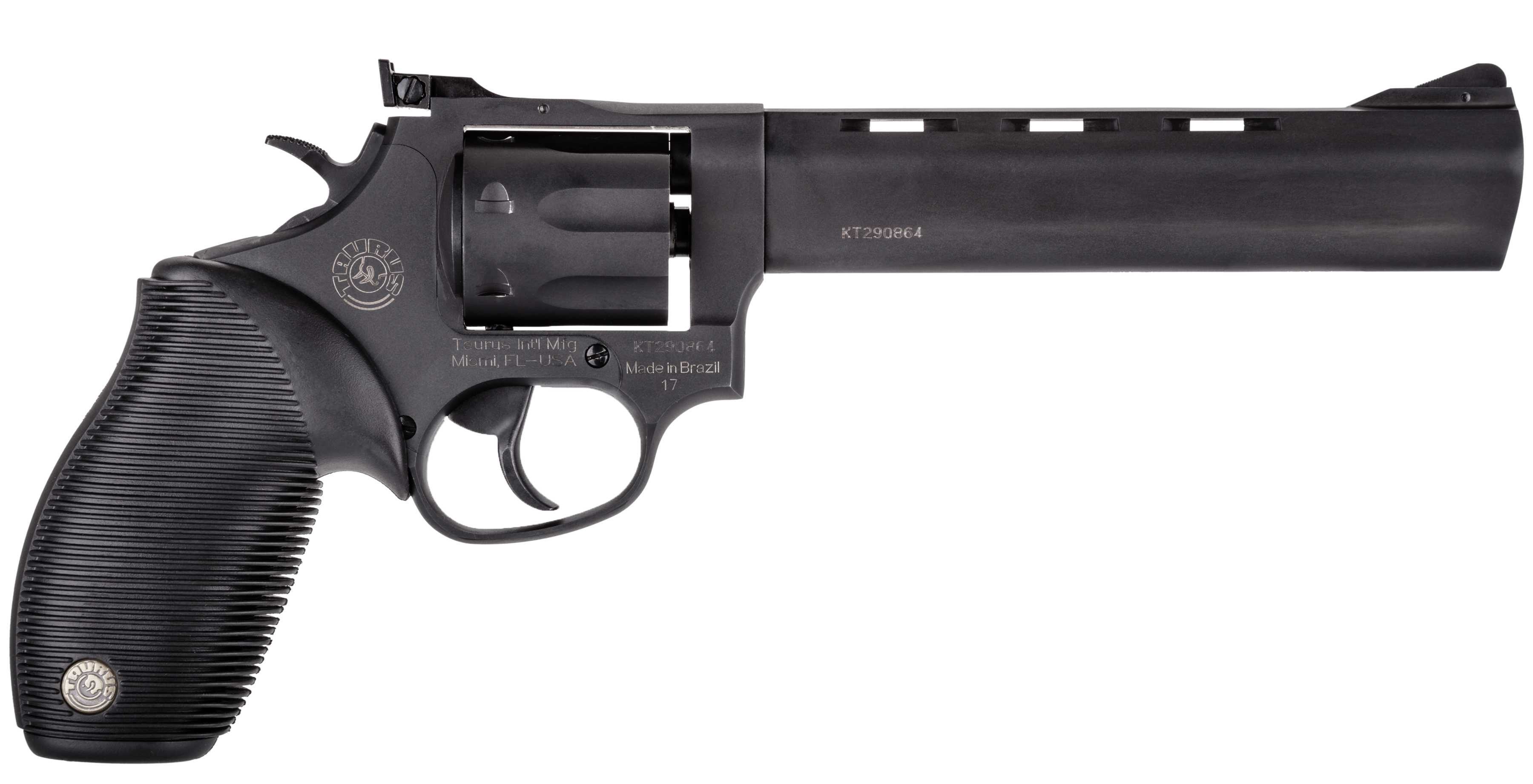 Taurus M17 Tracker Revolver 17 HMR 6.5 in 7 Rounds Matte Oxide Finish