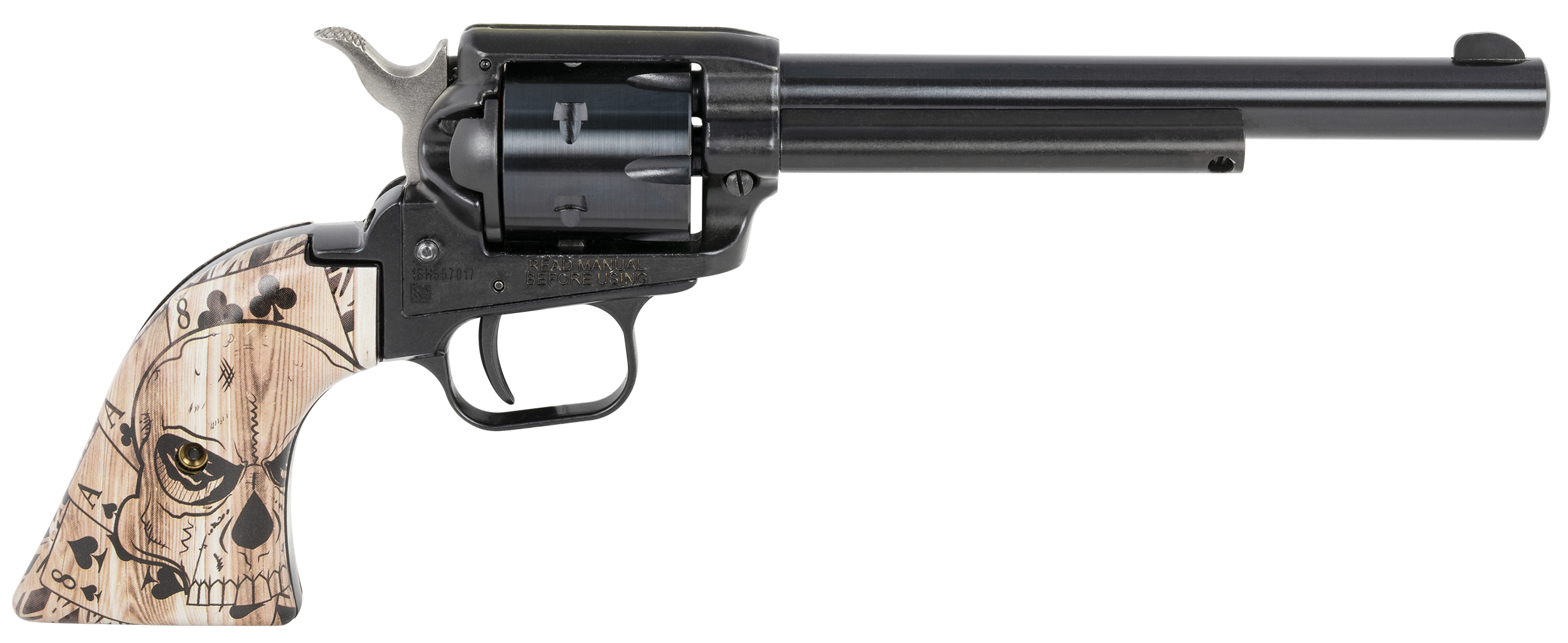 Heritage Rough Rider 22 Long Rifle 6.5 inch 6 rounds Dead Mans Hand