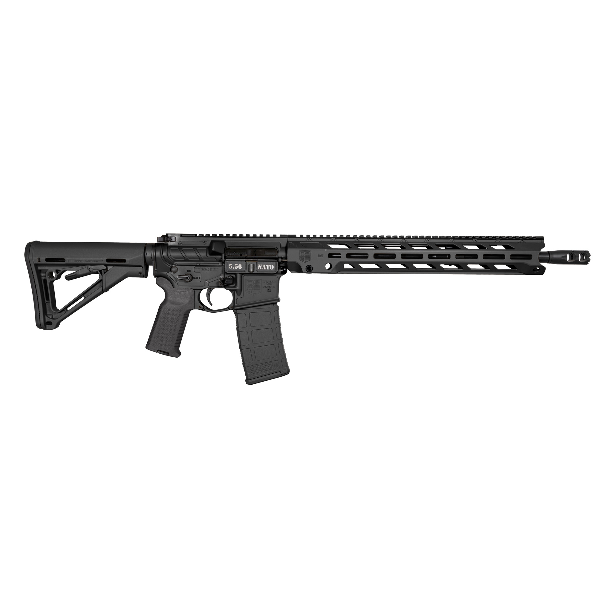 Diamondback Obsidian DB15 5.56 NATO 16 inch Barrel 30+1 Capacity 15 inch MLOK