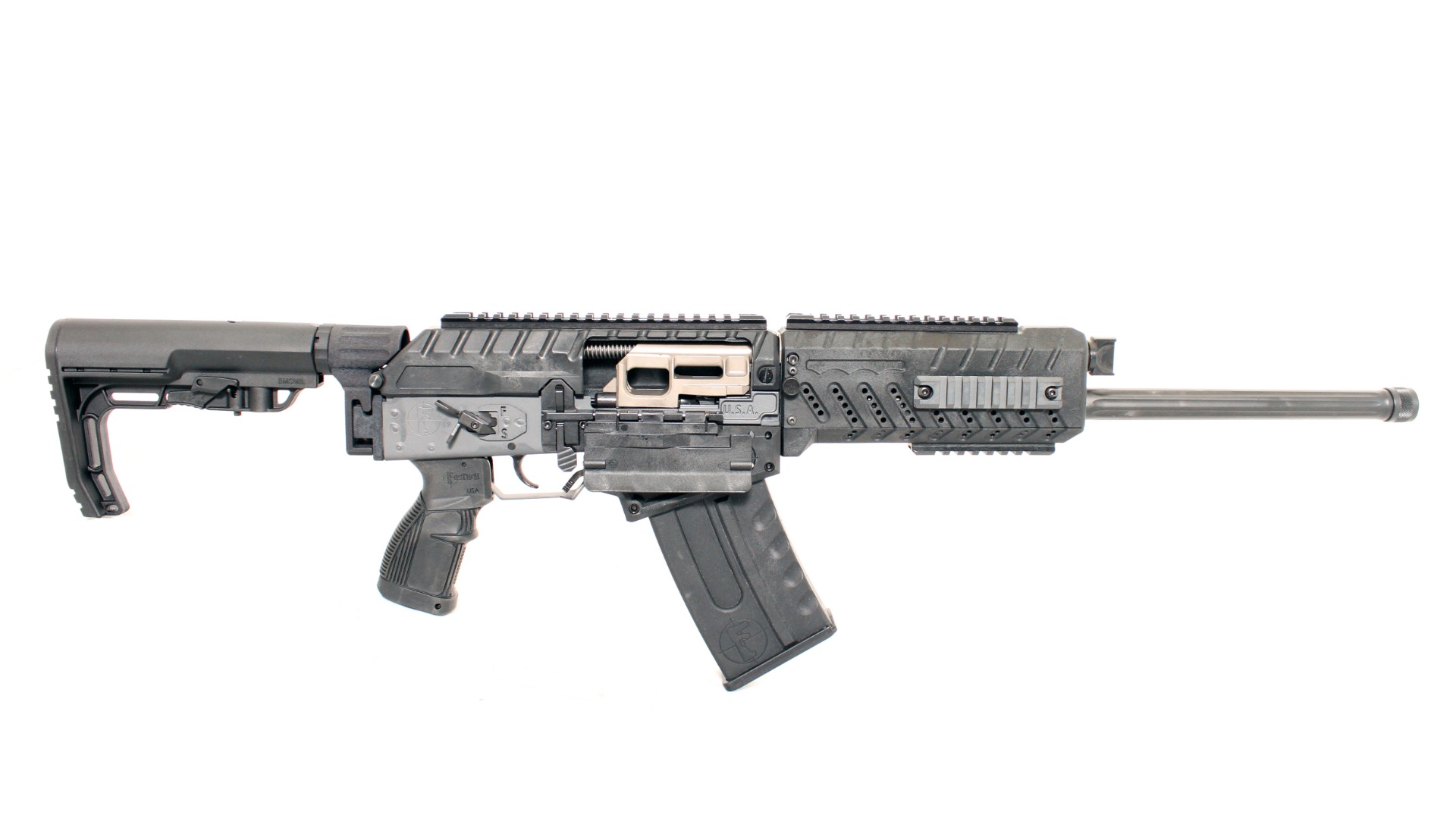 FosTech Origin Semi-Auto Shotgun 12ga - Sniper Grey Receiver | Hard Nickle Internals | 18" Barrel