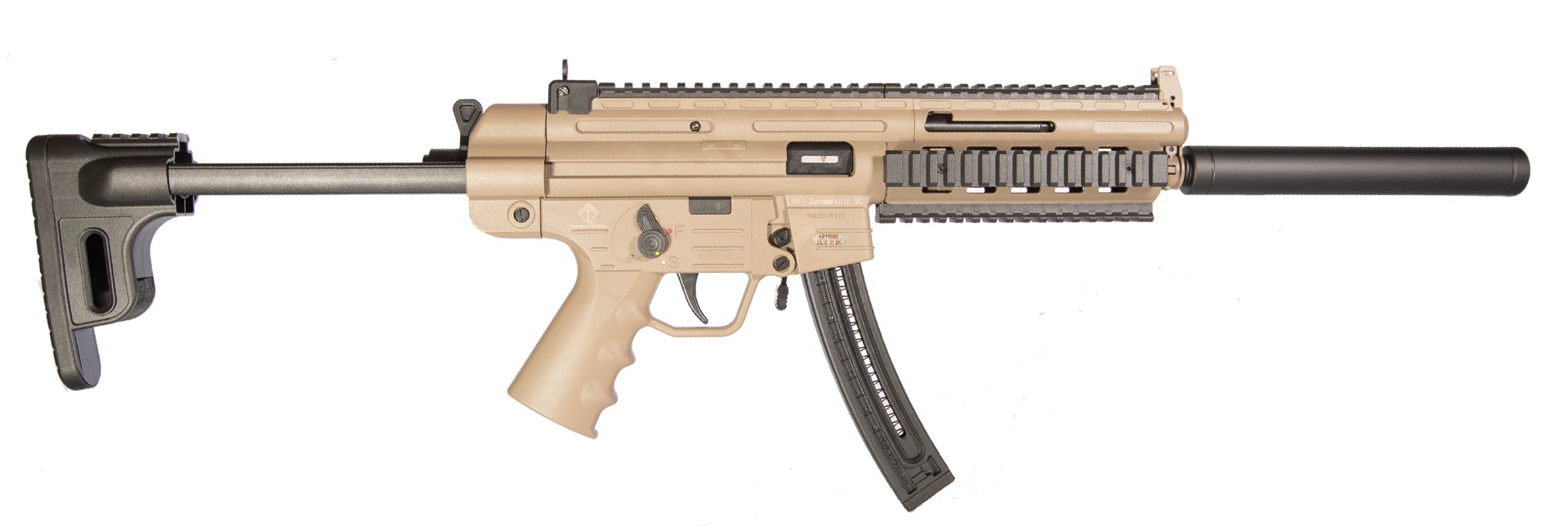 American Tactical Inc GSG-16 22 Long Rifle 16.25in 22rd Flat Dark Earth FDE