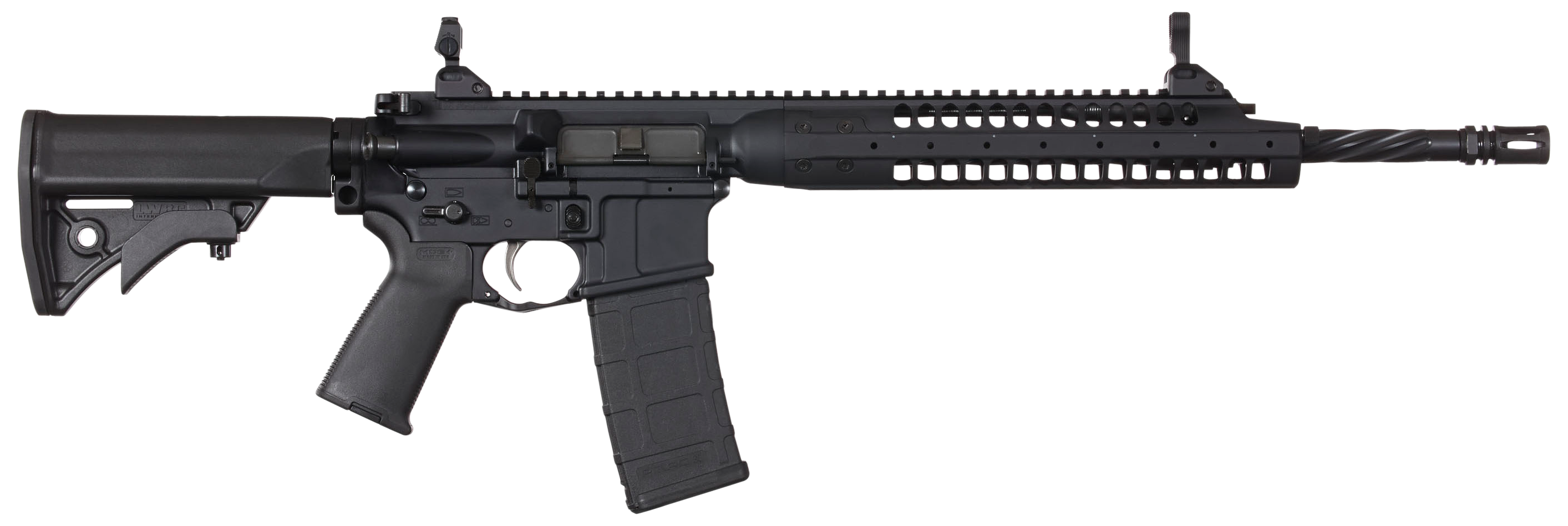 LWRC Individual Carbine A5 5.56x45mm NATO 16.1" 10+1 Black Anodized Finish