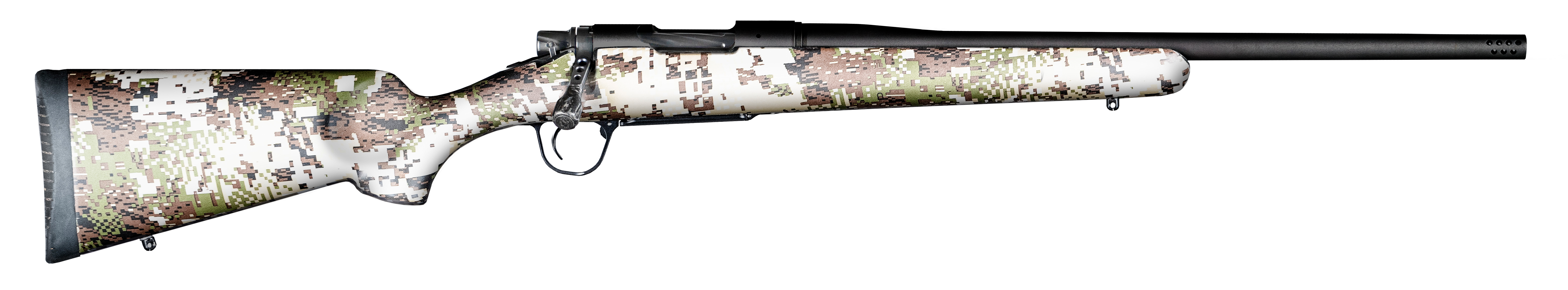 Christensen Arms 8010117100 Mesa FFT 28 Nosler 3+1 22" Threaded Barrel, Black Nitride, Sitka Subalpine Camo Stock