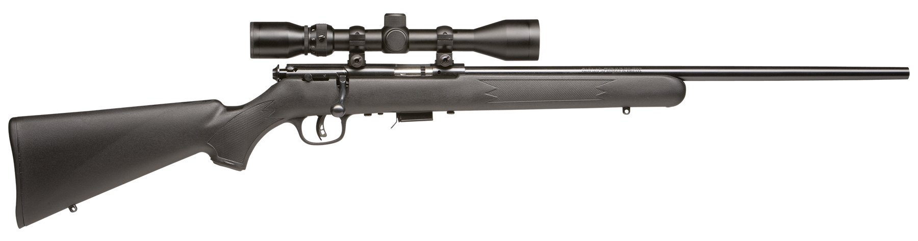Savage 93R17 FXP 17 HMR 21 in. 5 Matte Blued Synthetic Right Hand-img-1