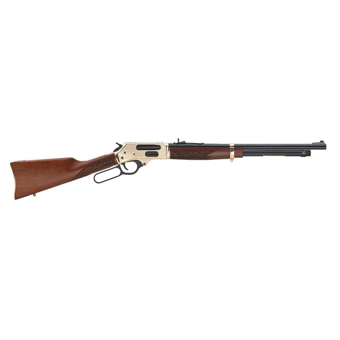 Henry H0244570 Side Gate Lever Action 45-70 Government 19.80 Inches 5 Rounds Brass