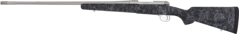 Winchester Model 70 Extreme Weather 6.8 Western 24 in 3 round plus 1 Matte Stainless Gray Webbed Bell and Carlson Stock Right Hand