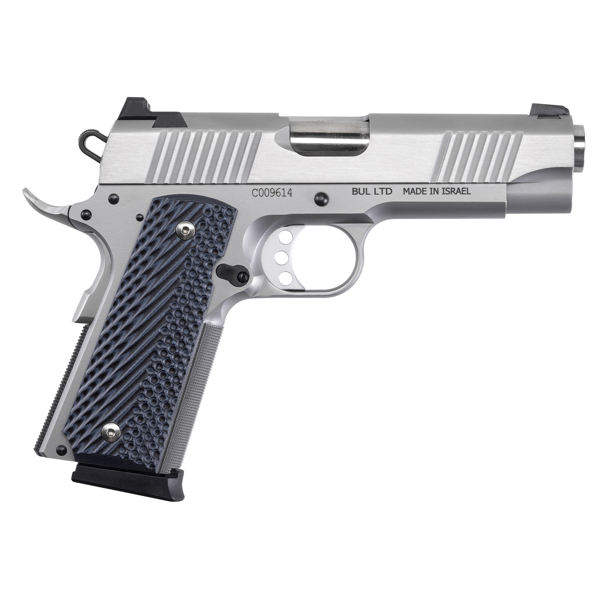 Magnum Research 1911 C Model Pistol 45 ACP 4.33 in. Stainless Steel 8 rd.