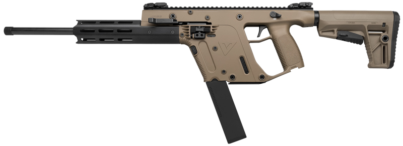 Kriss Vector CRB G2 22 Long Rifle 16 inch 30 Rounds Flat Dark Earth FDE