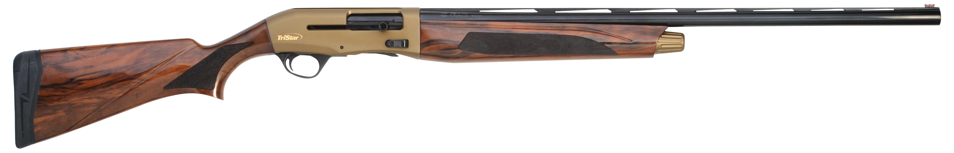 TriStar 24265 Viper G2 Pro 12 Gauge 3" 5+1 28" Barrel, Bronze Cerakote Receiver, Semi-Gloss Turkish Walnut Stock, Oversized Controls, 3 MobilChoke Included