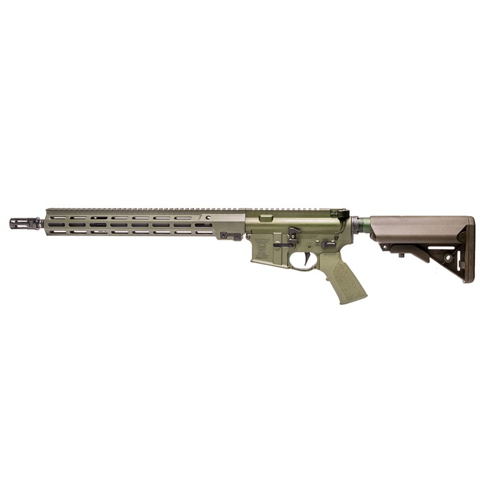 Geissele SD556 5.56 NATO 14.5in Pinned OD Green Semi Auto Rifle