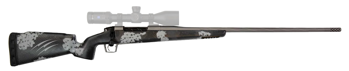 Fierce Firearms LRR65CMTPV4 Twisted Rival LR 6.5 Creedmoor 4+1 24" Tungsten Gray Cerakote Twisted Match Grade Barrel Tungsten Gray Cerakote Steel Phantom Camo Fixed Fierce Tech C3 Stock